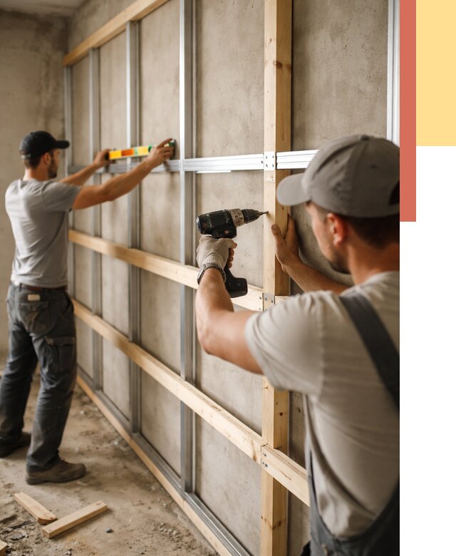 Устройство обрешетки под панели в Мариинске от 2142 руб. — монтаж под ключ | ОТДЕЛОЧНИК-Мрн