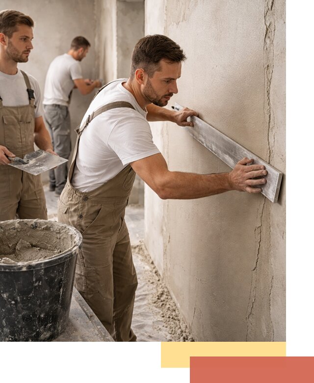 Штукатурка стен без маяков в Мариинске быстро и качественно