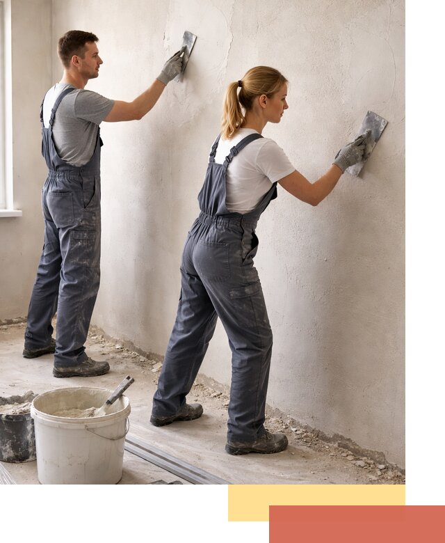 Штукатурка стен под обои в Мариинске профессионально и быстро