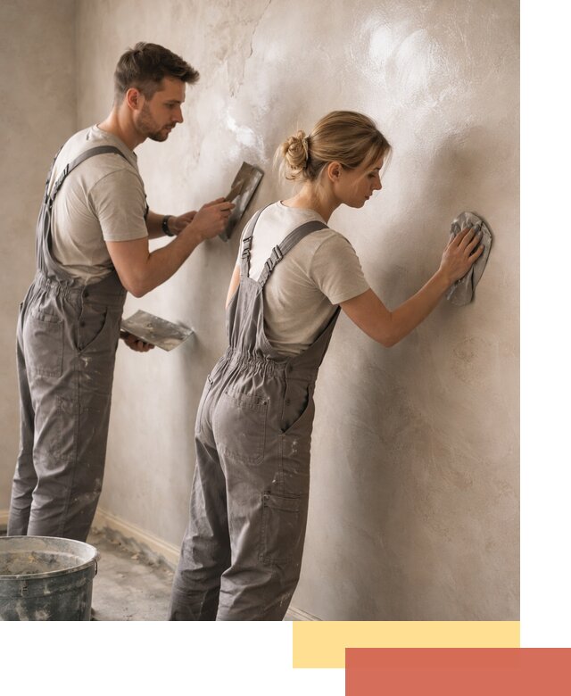 Венецианская штукатурка высокого качества в Мариинске