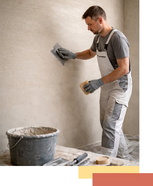 Декоративная штукатурка травертин в Мариинске для стен и потолков