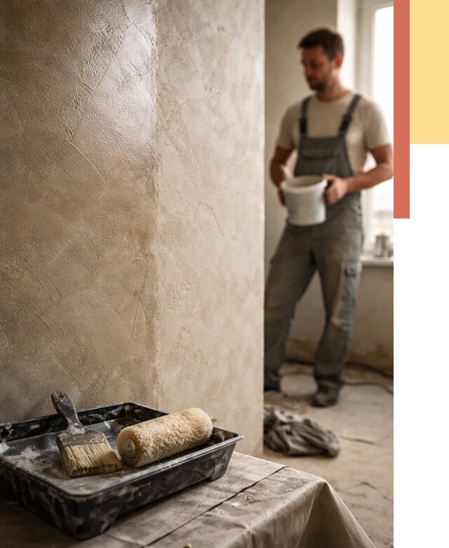 Нанесение воска на штукатурку в Мариинске от 3569 руб. | Услуги ОТДЕЛОЧНИК-Мрн