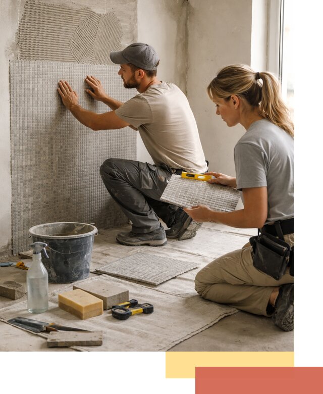 Облицовка стен мозаикой в Мариинске качественно и быстро