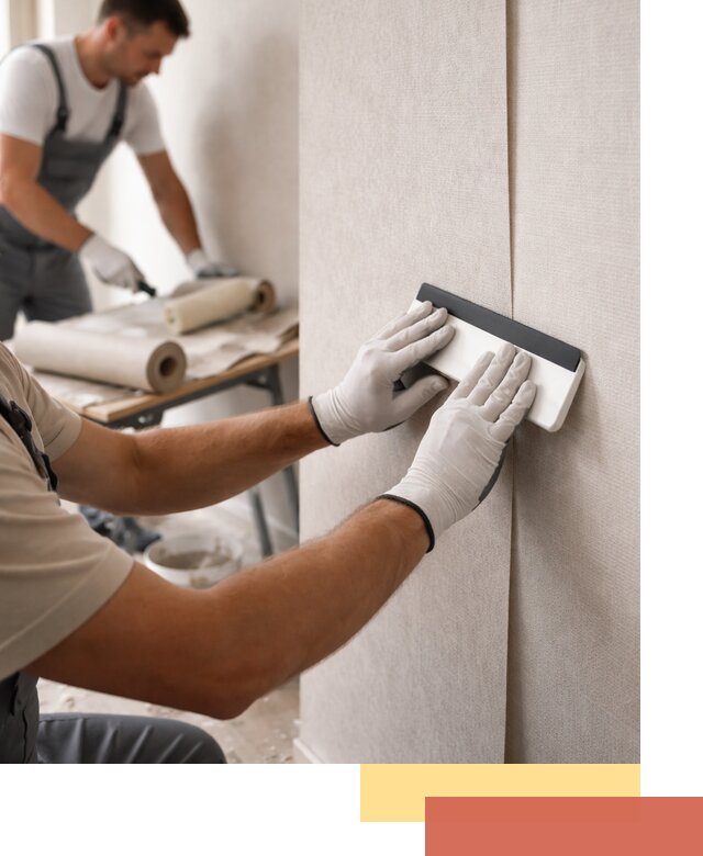 Поклейка обоев под покраску в Мариинске профессионально и быстро