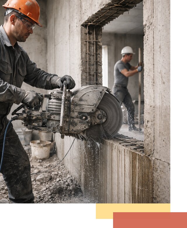 Алмазная резка проемов в Мариинске быстро и точно