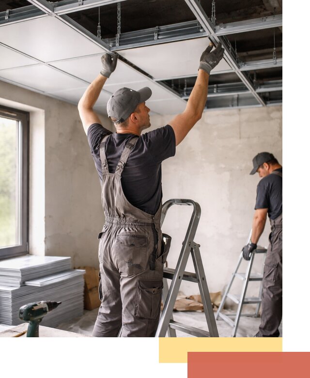 Монтаж кассетного потолка в Мариинске качественно и быстро