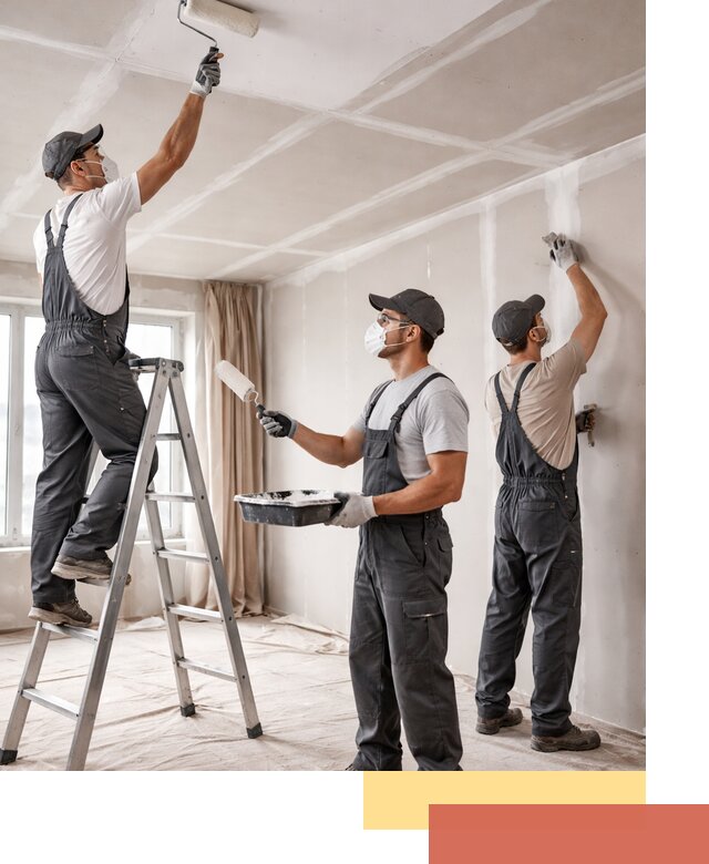 Покраска потолка из гипсокартона в Мариинске качественно и недорого