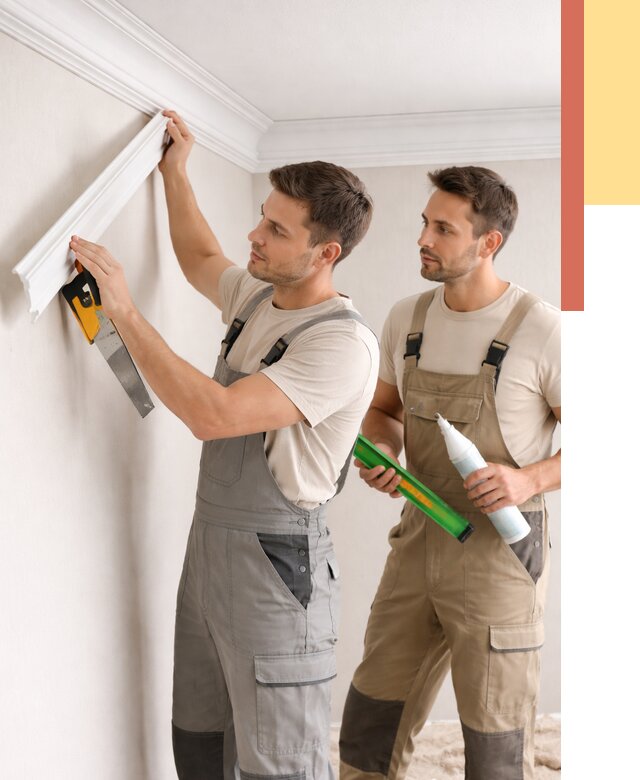 Монтаж потолочного плинтуса в Мариинске от 2346 руб. — быстро и недорого | ОТДЕЛОЧНИК-Мрн