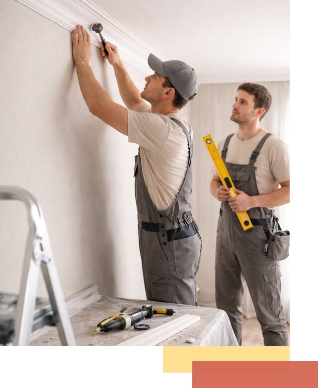 Монтаж потолочного плинтуса в Мариинске качественно и быстро